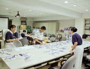 【Before the conference】Course supplies preparation　photo:  Liao,Jia-Nan