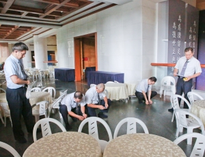 【Before Conference】Curricula Affairs Team　photo: Zeng Yu-Lin & Jiang Kun-Lin